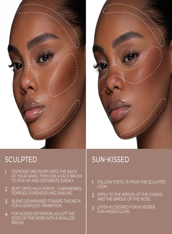 Natasha Denona HY-SCULPT LIQUID BRONZER Serum-Infused Liquid Bronzer - Dawn - Image 5